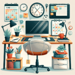 como organizar rotina de trabalho em casa
